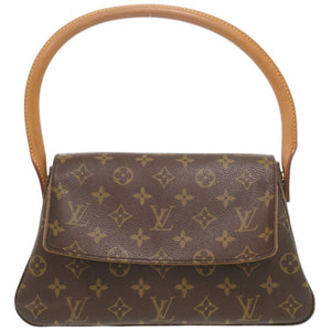 ルイ ヴィトン ミニルーピング モノグラム M51147 ハンドバッグ LV 0899【中古】LOUIS VUITTON