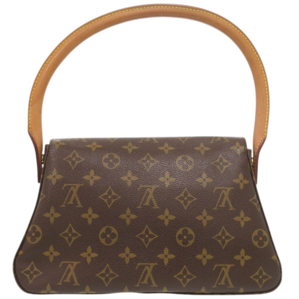 ルイ ヴィトン ミニルーピング モノグラム M51147 ハンドバッグ LV 0899【中古】LOUIS VUITTON