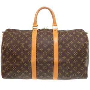 ルイ ヴィトン キーポルバンドリエール45 モノグラム M41418 ボストンバッグ LV 0932【中古】LOUIS VUITTON