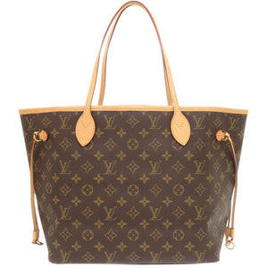 新品同様 ルイ ヴィトン ネヴァーフルMM ポーチ付 モノグラム M40995 トートバッグ LV 0944【中古】LOUIS VUITTON