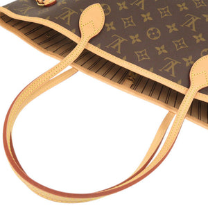 新品同様 ルイ ヴィトン ネヴァーフルMM ポーチ付 モノグラム M40995 トートバッグ LV 0944【中古】LOUIS VUITTON