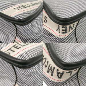 新品同様 ステラマッカートニー 557906 キャンバス グレー ショルダーバッグ 0955【中古】Stella McCartney