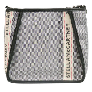 新品同様 ステラマッカートニー 557906 キャンバス グレー ショルダーバッグ 0955【中古】Stella McCartney