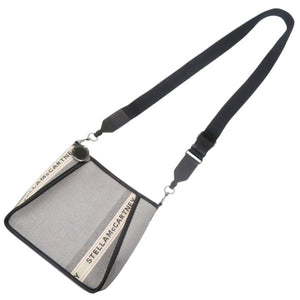 新品同様 ステラマッカートニー 557906 キャンバス グレー ショルダーバッグ 0955【中古】Stella McCartney