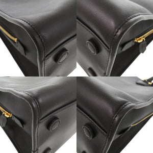 新品同様 ジェイアンドエムデヴィッドソン ビューロー レザー ブラック 黒 トートバッグ 1000【中古】J&M Davidson