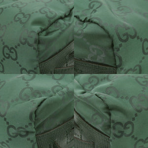 美品 グッチ GG 224090 グリーン ポーチ 緑 1037【中古】GUCCI