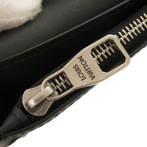 美品 ルイ ヴィトン LV ブラゾン ポルトフォイユ ブラザ NM M83190 IC レザー ブラック 長財布 黒 LV 1049【中古】LOUIS VUITTON メンズ