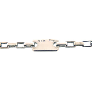 美品 グッチ ロゴ プレート シルバー925 ネックレス ペンダント 1064【中古】GUCCI