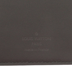美品 ルイ ヴィトン ポルトフォイユ ブラザ NM LV アエログラム M69980 IC レザー ブラック 長財布 黒 LV 1069【中古】LOUIS VUITTON