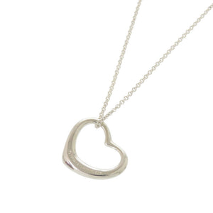 美品 ティファニー オープンハート エルサペレッティ ネックレス シルバー925 1076【中古】TIFFANY&Co.