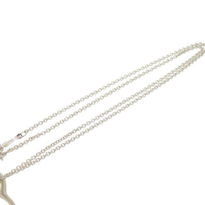 美品 ティファニー オープンハート エルサペレッティ ネックレス シルバー925 1076【中古】TIFFANY&Co.