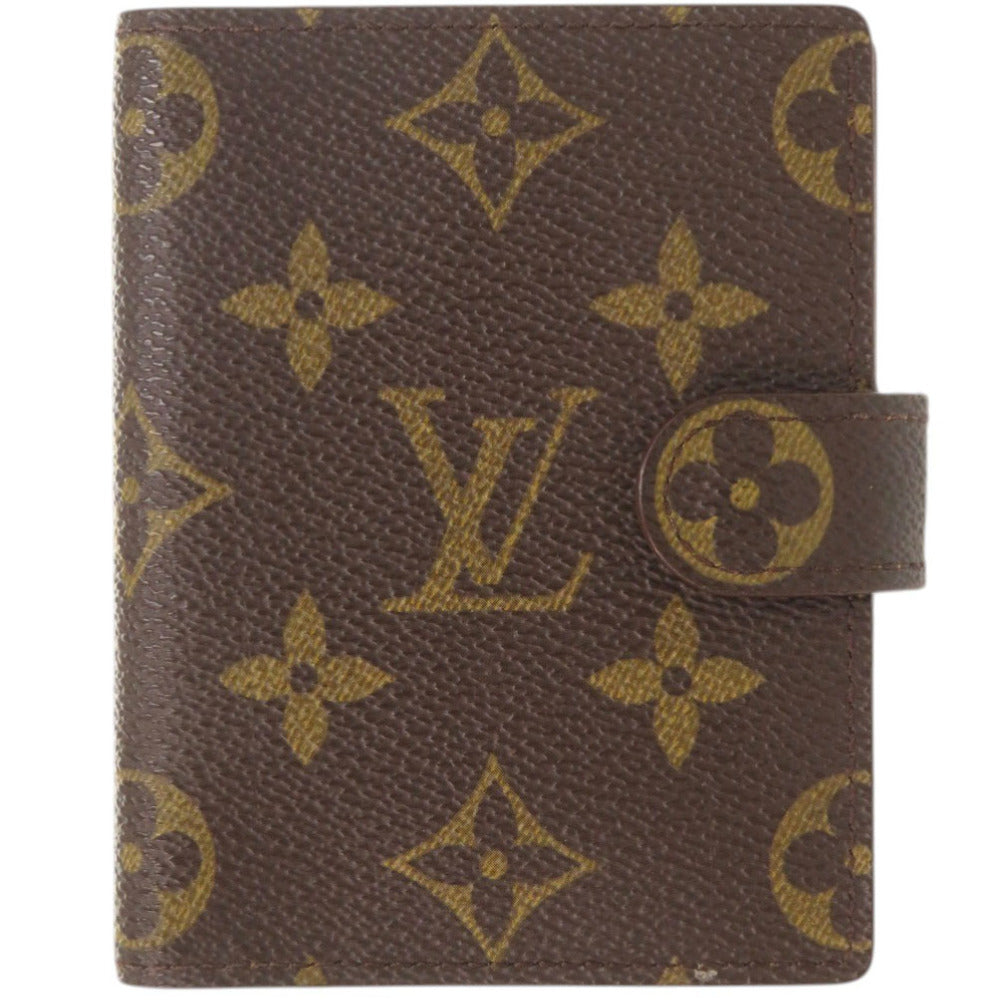 美品 ルイ ヴィトン アジェンダ ミニ モノグラム R20007 手帳カバー LV 1083【中古】LOUIS VUITTON