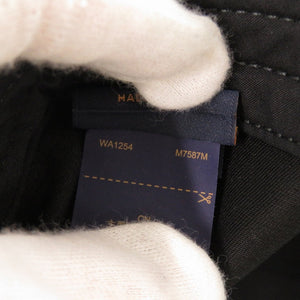 新品同様 ルイ ヴィトン キャップ マイ LV パリ サイズM M7587M コットン ブラック 帽子 キャップ 黒 LV 1091【中古】LOUIS VUITTON