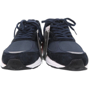 未使用品 ニューバランス 990 v5 M990NV5 スウェード ネイビー 紺 スニーカー メンズ 1097【中古】NEW BALANCE