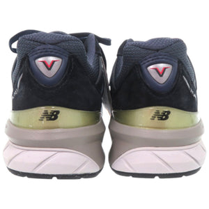 未使用品 ニューバランス 990 v5 M990NV5 スウェード ネイビー 紺 スニーカー メンズ 1097【中古】NEW BALANCE