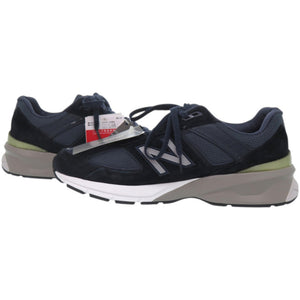 未使用品 ニューバランス 990 v5 M990NV5 スウェード ネイビー 紺 スニーカー メンズ 1097【中古】NEW BALANCE