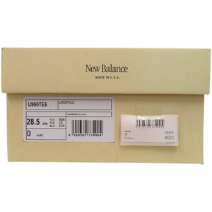 未使用品 ニューバランス U990TE6 スウェード イエロー 黄 スニーカー メンズ 1098【中古】NEW BALANCE