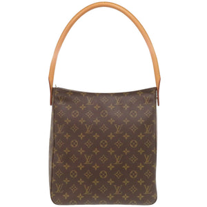 美品 ルイ ヴィトン ルーピングGM モノグラム M51145 ショルダーバッグ LV 1107【中古】LOUIS VUITTON