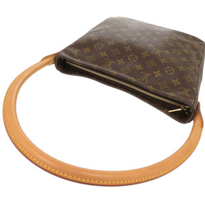 美品 ルイ ヴィトン ルーピングGM モノグラム M51145 ショルダーバッグ LV 1107【中古】LOUIS VUITTON