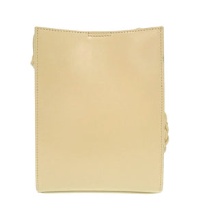 美品 ジルサンダー タングル SM レザー イエロー ショルダーバッグ 1142【中古】JIL SANDER