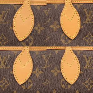 美品 ルイ ヴィトン ネヴァーフルMM ポーチ付 モノグラム M40995 トートバッグ LV 1165【中古】LOUIS VUITTON