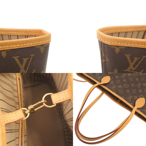 美品 ルイ ヴィトン ネヴァーフルMM ポーチ付 モノグラム M40995 トートバッグ LV 1165【中古】LOUIS VUITTON