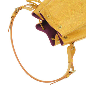 美品 ルイ ヴィトン プチノエ エピ M44109 タッシリイエロー ショルダーバッグ LV 1181【中古】LOUIS VUITTON