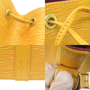 美品 ルイ ヴィトン プチノエ エピ M44109 タッシリイエロー ショルダーバッグ LV 1181【中古】LOUIS VUITTON