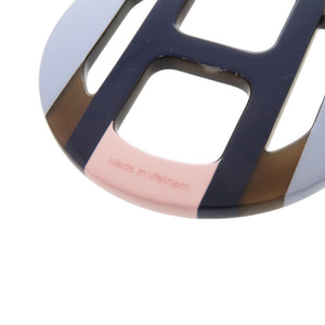 美品 エルメス Ｈエキップ バッファローホーン ラッカー エキューム ピアス アクセサリー 1202 【中古】 HERMES