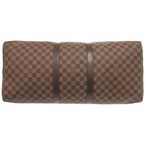 美品 ルイ ヴィトン キーポルバンドリエール55 ダミエ N41414 ボストンバッグ LV 1222【中古】LOUIS VUITTON