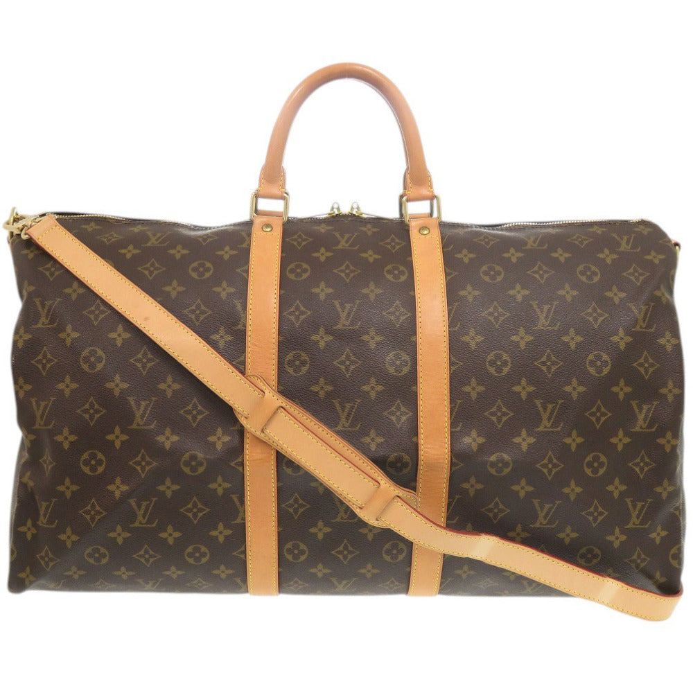 美品 ルイ ヴィトン キーポルバンドリエール55 モノグラム M41414 ボストンバッグ LV 1244【中古】LOUIS VUITTON