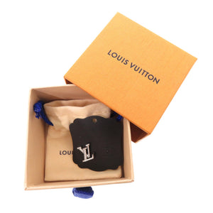 美品 ルイ ヴィトン ピアス LV アイコニック ストラス M00608 ピアス シルバー LV 1252【中古】LOUIS VUITTON