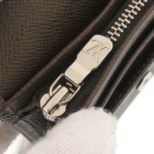 美品 ルイ ヴィトン ポルトモネ セルゲイ タイガ M32568 グリズリ コインケース 財布 茶 LV 1265【中古】LOUIS VUITTON メンズ