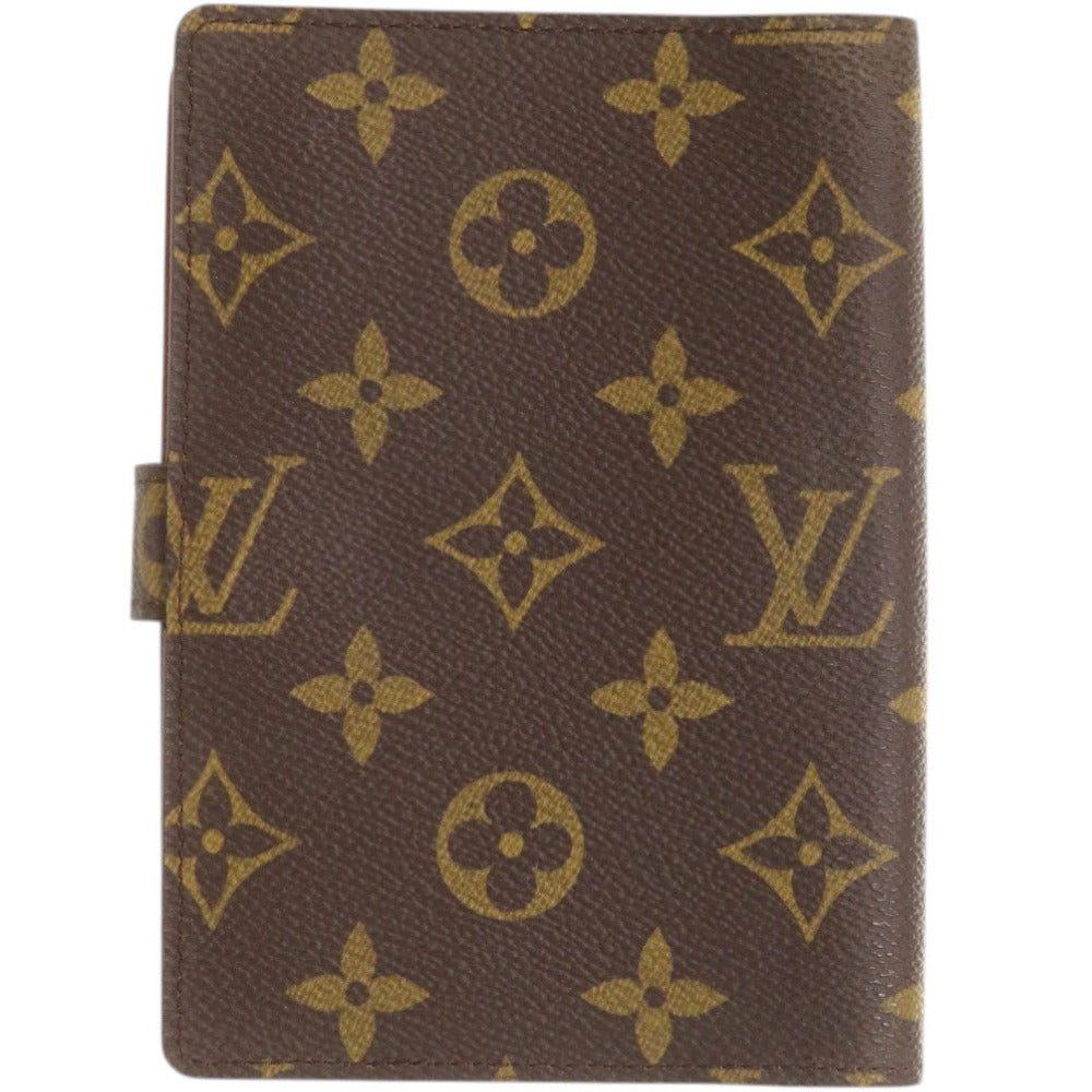 美品 ルイ ヴィトン アジェンダPM モノグラム R20005 手帳カバー LV 1266【中古】LOUIS VUITTON