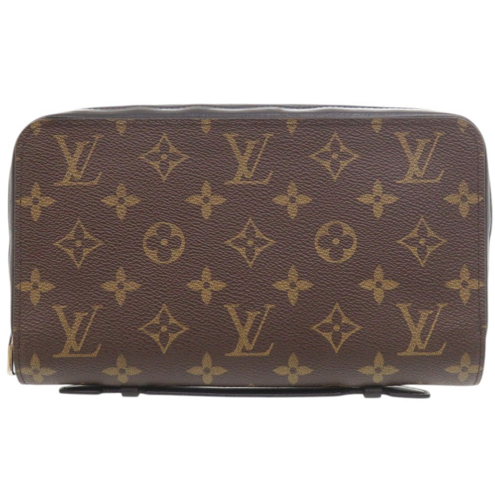 美品 ルイ ヴィトン ジッピーXL モノグラム マカサー M61506 長財布 LV 1318【中古】LOUIS VUITTON メンズ