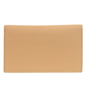 美品 ボッテガヴェネタ レザー ベージュ 長財布 1321【中古】BOTTEGAVENETA