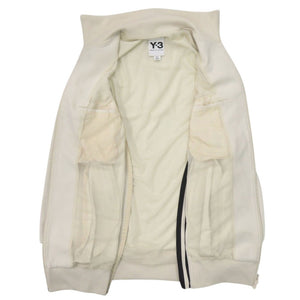 美品 ワイスリー トラックジャケット サイズM コットン ホワイト ブルゾン 白 1347【中古】Y-3