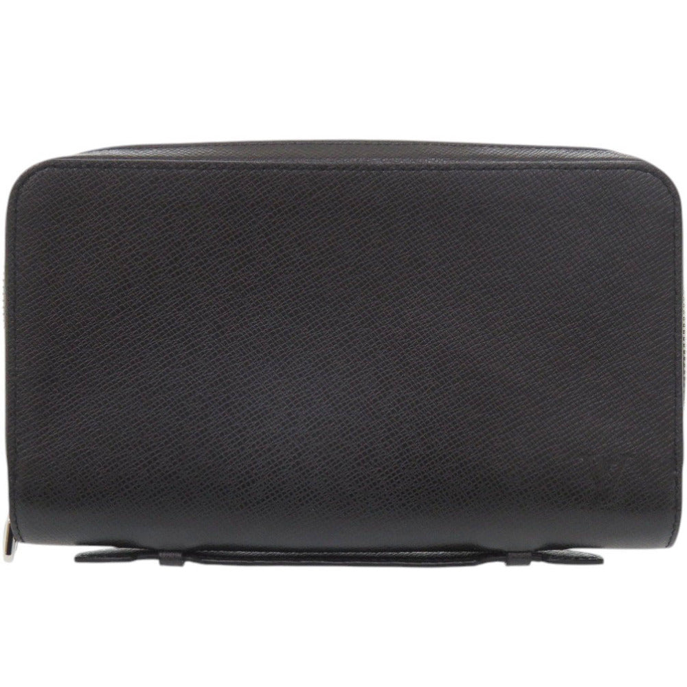 美品 ルイ ヴィトン ジッピーXL タイガ M44275 ブラック 長財布 黒 LV 1374【中古】LOUIS VUITTON メンズ