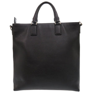 美品 グッチ 387078 レザー ブラック 2WAY ハンドバッグ トートバッグ 黒 1430 【中古】 GUCCI メンズ