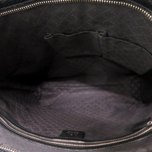 美品 グッチ 387078 レザー ブラック 2WAY ハンドバッグ トートバッグ 黒 1430 【中古】 GUCCI メンズ