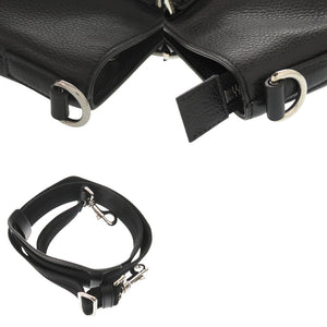美品 グッチ 387078 レザー ブラック 2WAY ハンドバッグ トートバッグ 黒 1430 【中古】 GUCCI メンズ