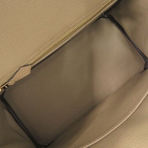 美品 エルメス バーキン25 トゴ ベージュマルファ ゴールド金具 B刻印 ハンドバッグ 1435【中古】HERMES