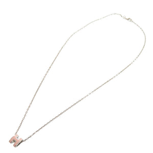 未使用 エルメス ポップアッシュ ミニ ピンク シルバー金具 ネックレス アクセサリー 1464 【中古】 HERMES
