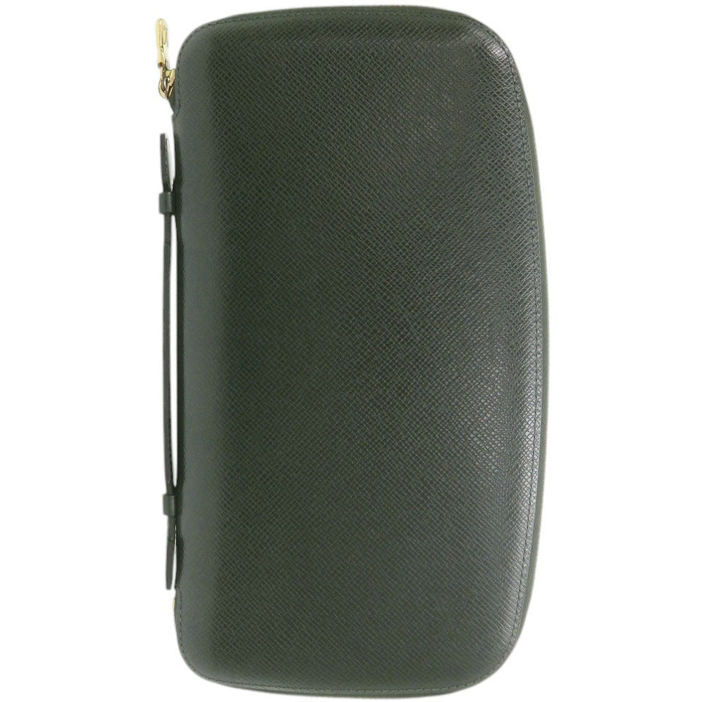 ルイ ヴィトン オーガナイザー アトール タイガ M30654 エピセア 長財布 緑 LV 1465【中古】LOUIS VUITTON メンズ