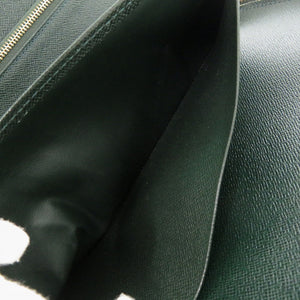ルイ ヴィトン オーガナイザー アトール タイガ M30654 エピセア 長財布 緑 LV 1465【中古】LOUIS VUITTON メンズ