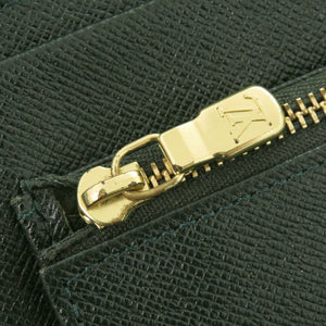 ルイ ヴィトン オーガナイザー アトール タイガ M30654 エピセア 長財布 緑 LV 1465【中古】LOUIS VUITTON メンズ