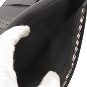 美品 ルイ ヴィトン LV ブラゾン ポルトフォイユ ブラザ NM M83190 レザー ブラック 長財布 黒 LV 1470【中古】LOUIS VUITTON