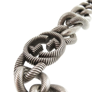 美品 グッチ インターロッキングG シルバー925 ネックレス 1501【中古】GUCCI