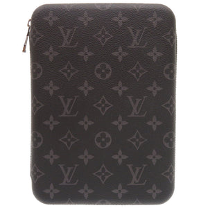 美品 ルイ ヴィトン iPadカバー ボックス モノグラムエクリプス M61870 ブラック iPadケース LV 1536【中古】LOUIS VUITTON