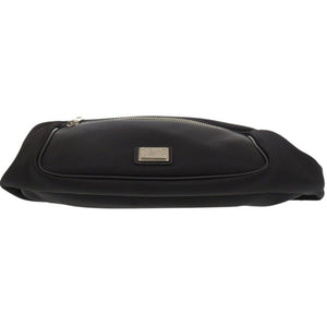 美品 ドルチェアンドガッバーナ ナイロン ブラック ボディバッグ ベルトバッグ 黒 1562【中古】DOLCE&GABBANA